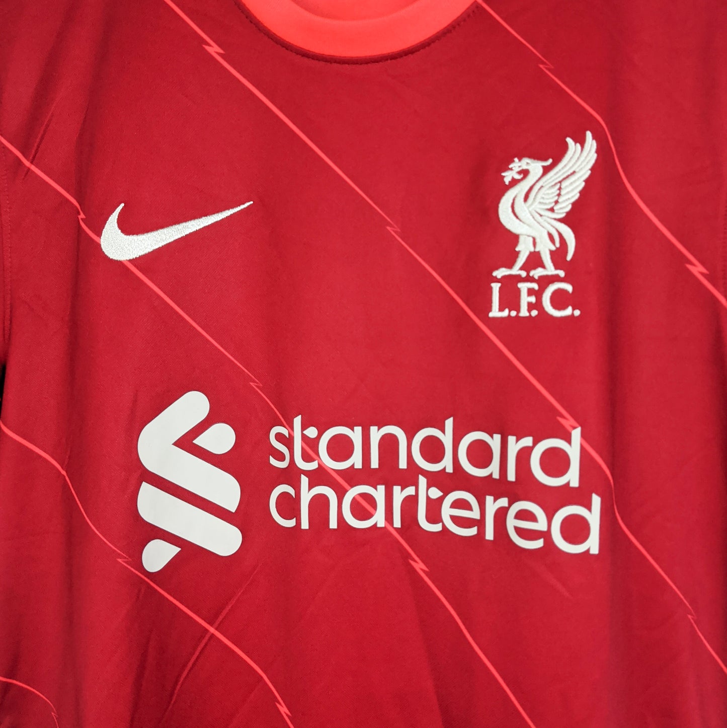 Original Liverpool 2021/22 Home - Thiago #6 Size M