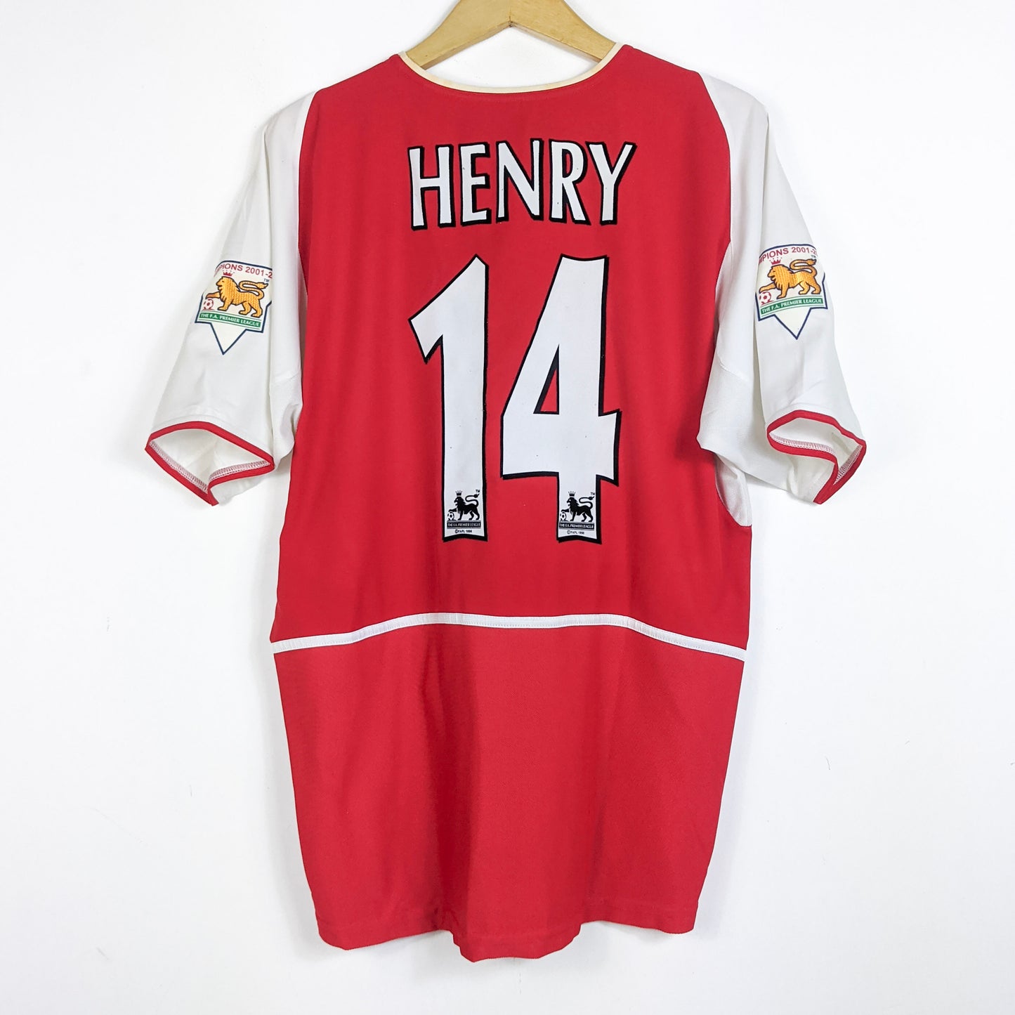 Original Arsenal 2002/04 Home - Henry #14 Size fit L