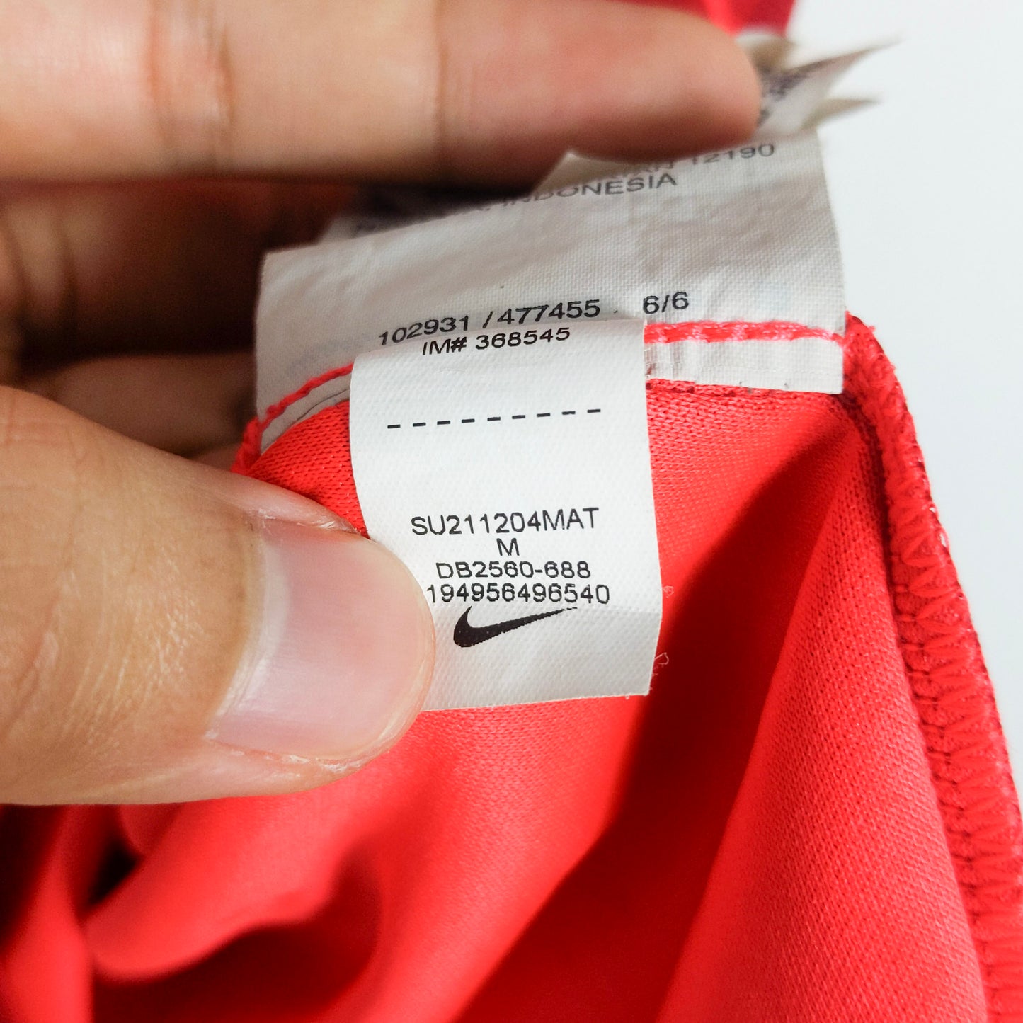Original Liverpool 2021/22 Home - Thiago #6 Size M