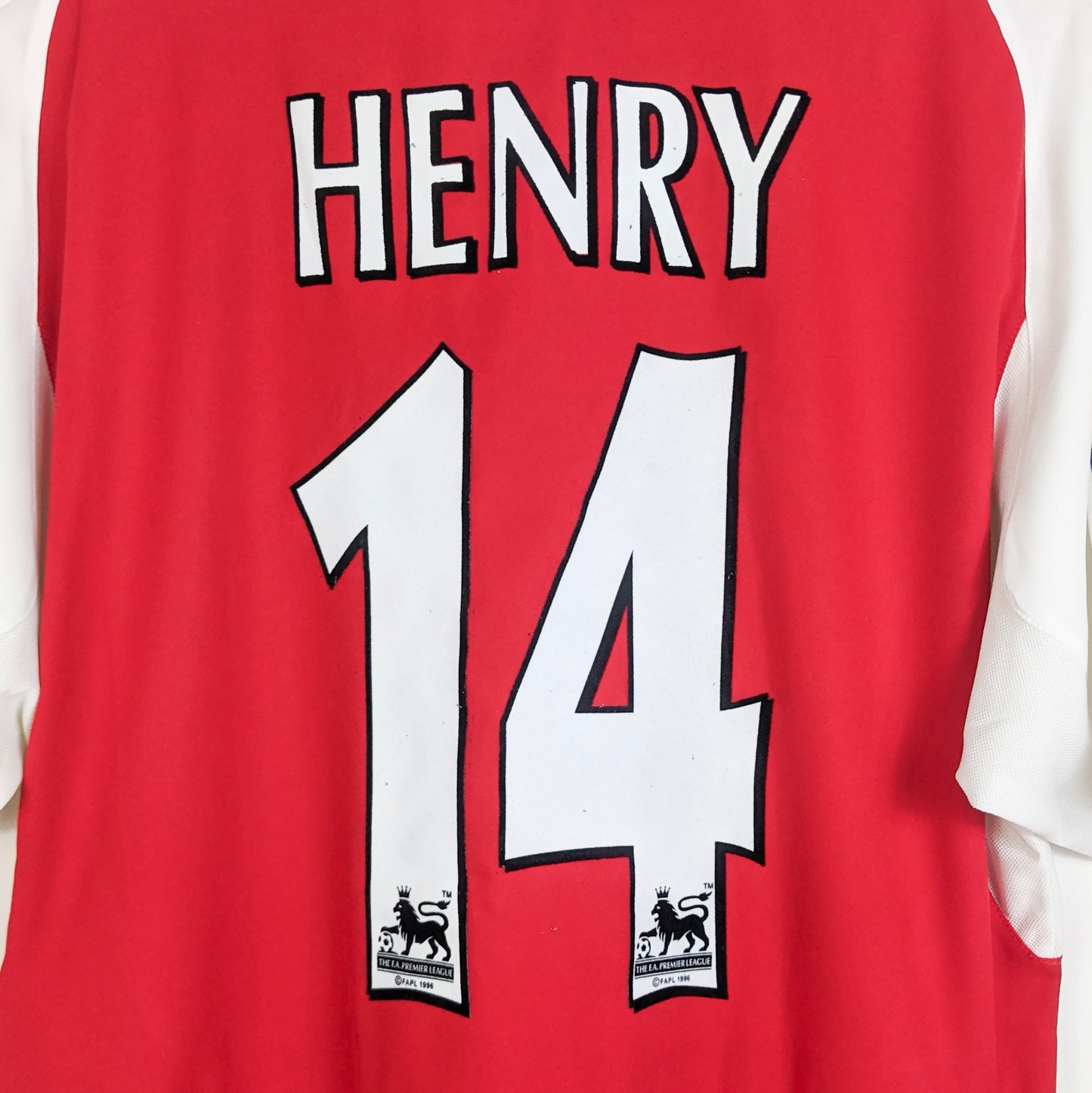 Original Arsenal 2002/04 Home - Henry #14 Size fit L