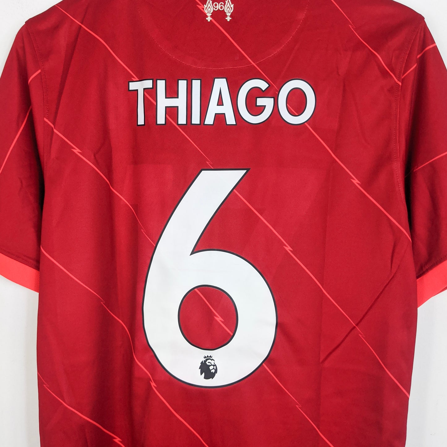 Original Liverpool 2021/22 Home - Thiago #6 Size M