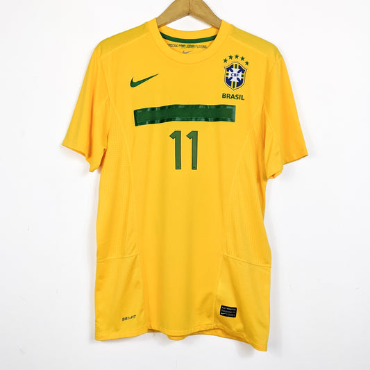 Original Brazil 2011/12 Home - Neymar Jr #11 Size M