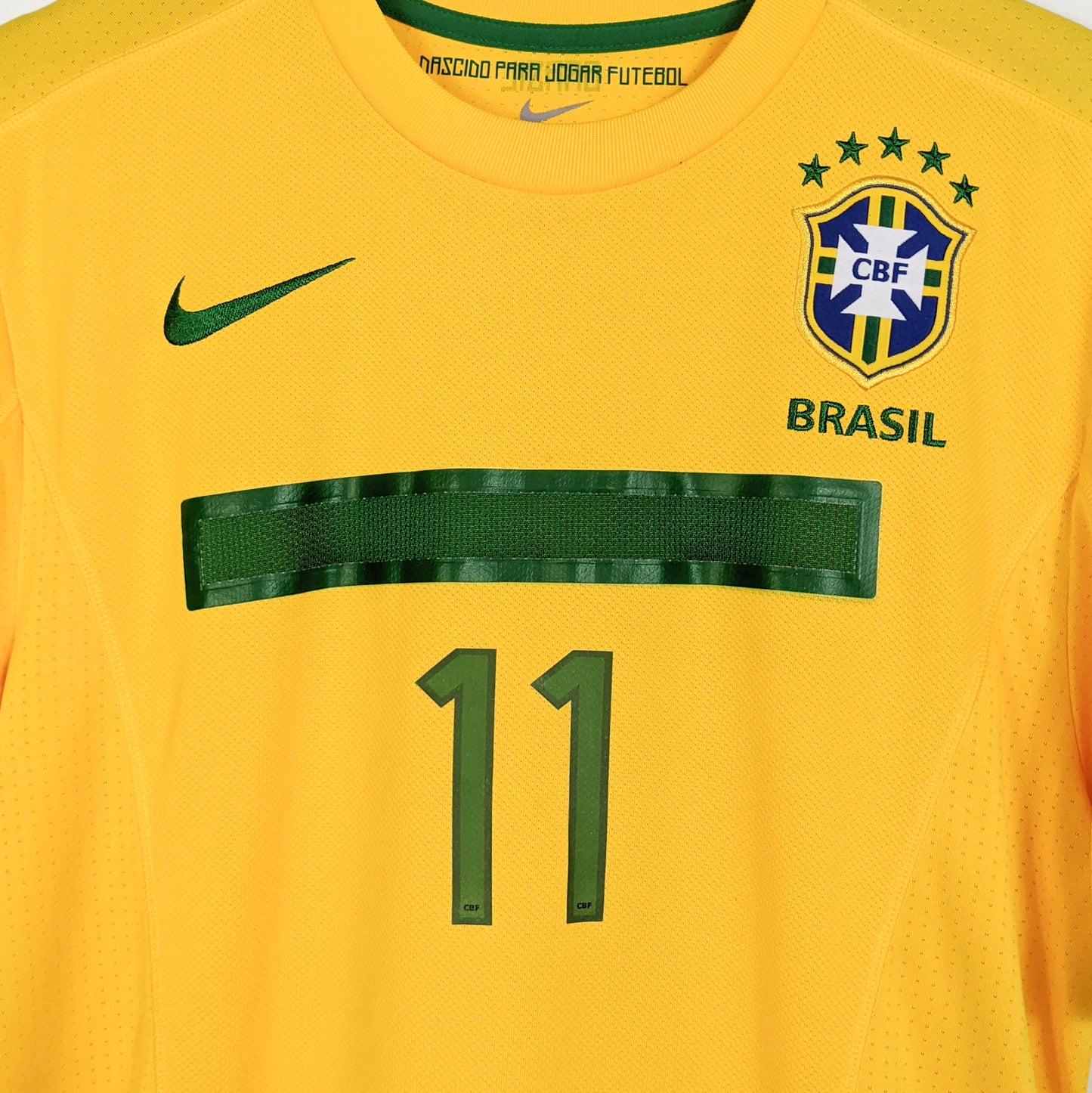 Original Brazil 2011/12 Home - Neymar Jr #11 Size M