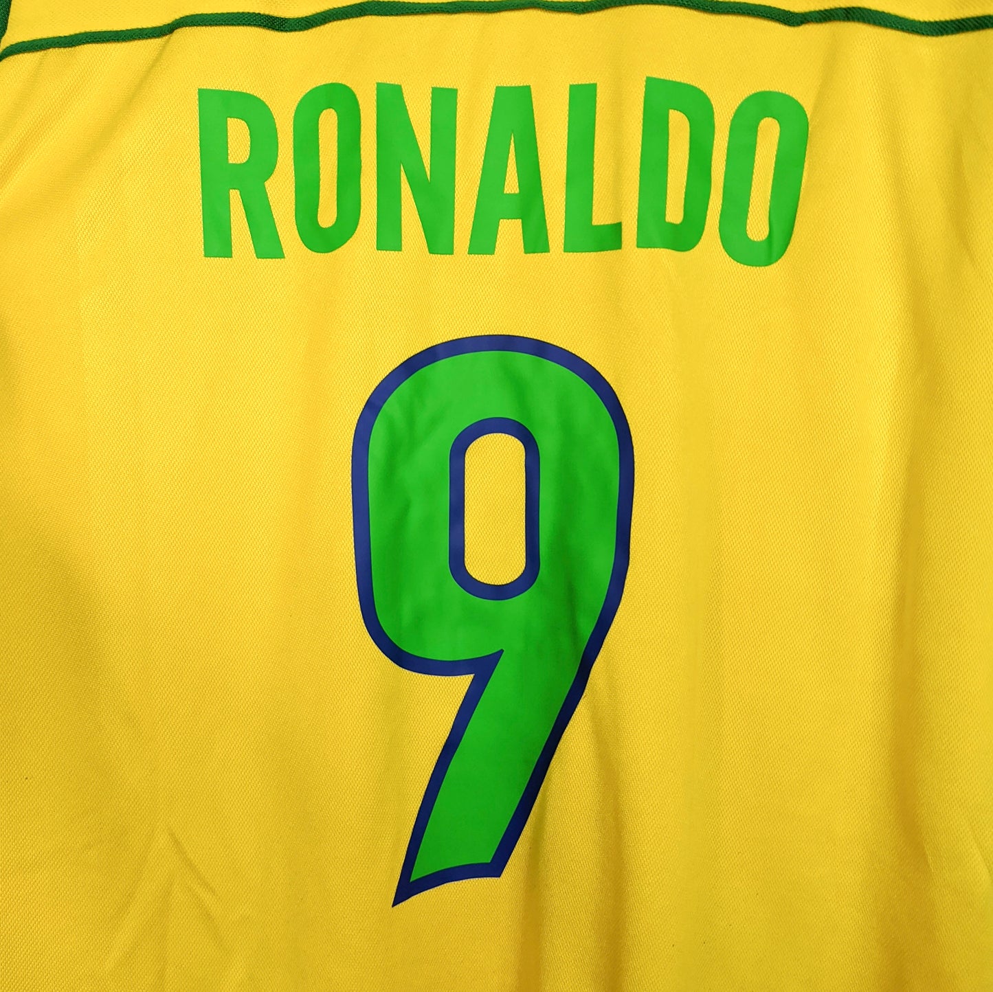 Original Brazil 1998 Home - Ronaldo #9 Size XL