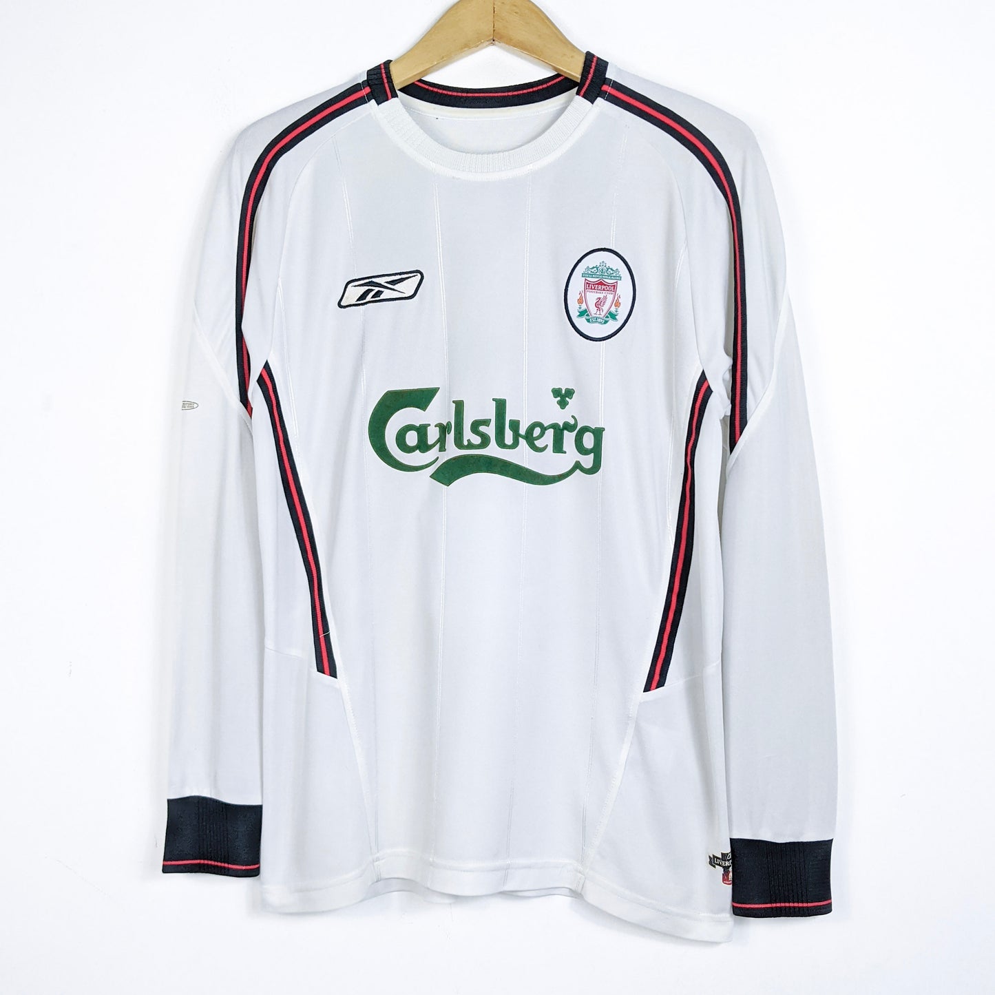Original Liverpool 2003/04 Away - Gerrard #17 Size S (Long Sleeve)