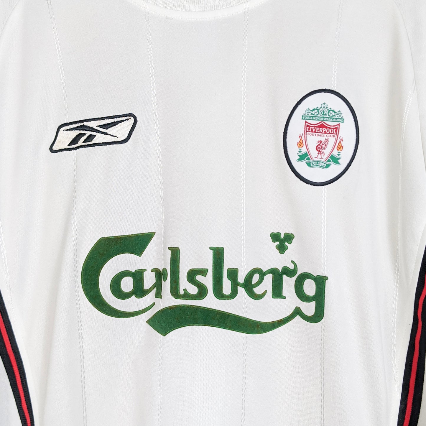 Original Liverpool 2003/04 Away - Gerrard #17 Size S (Long Sleeve)