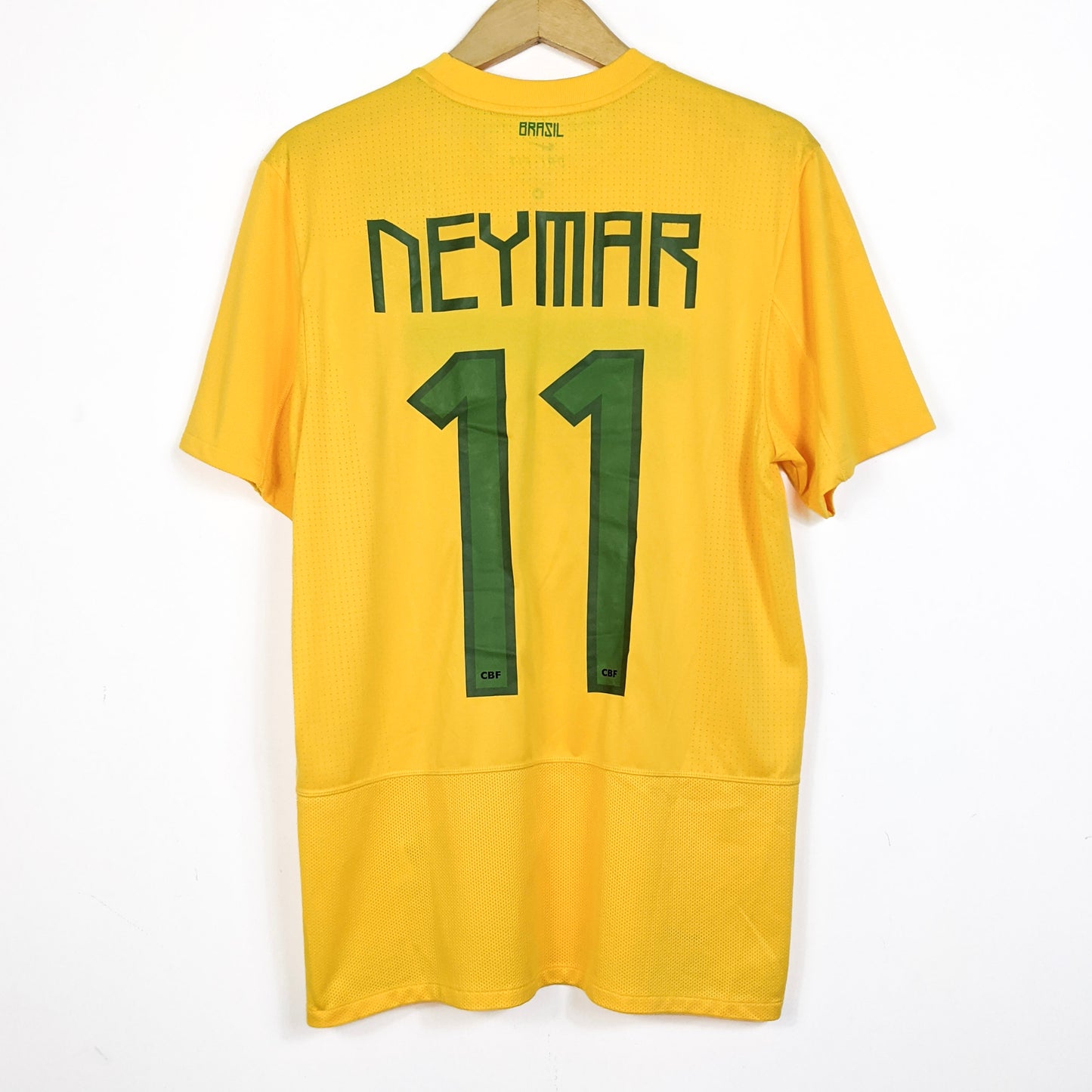 Original Brazil 2011/12 Home - Neymar Jr #11 Size M