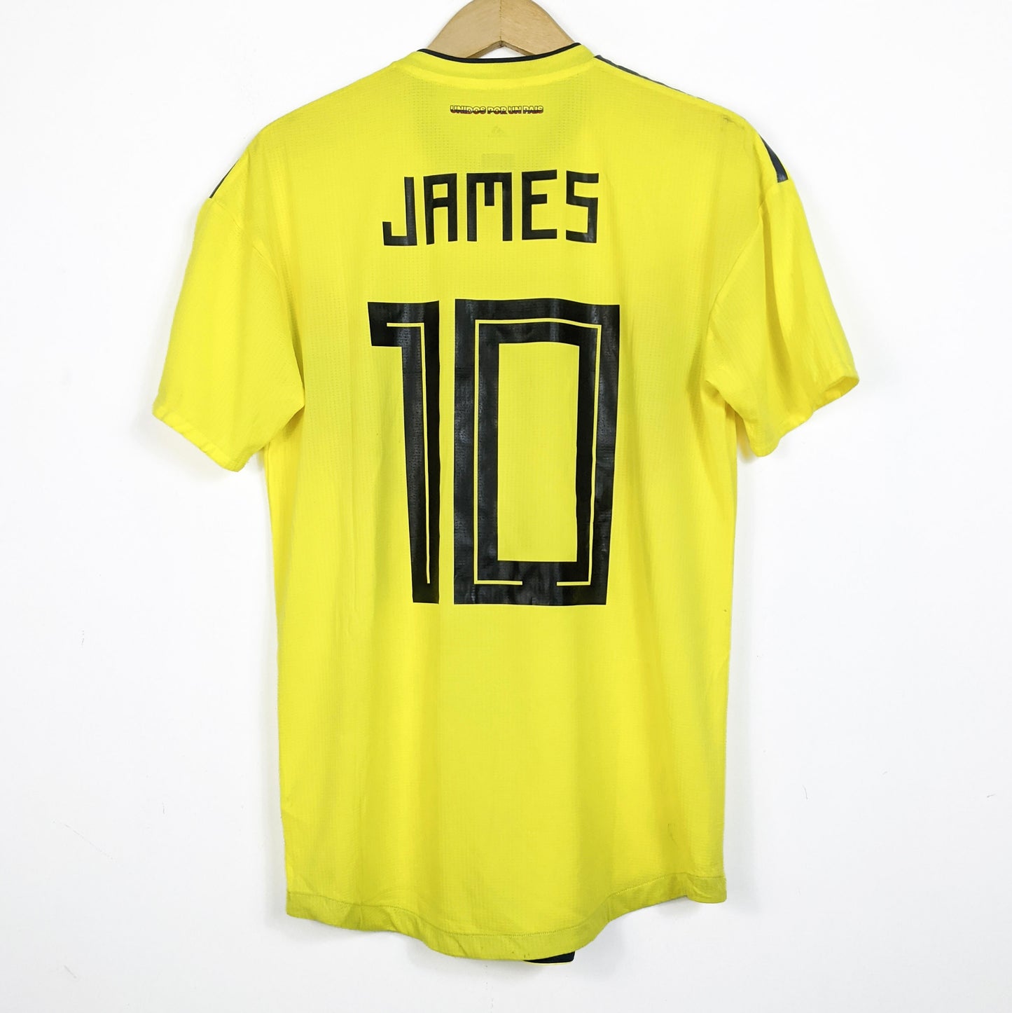 Original Colombia 2018/19 Home - James #10 Size fit M (Player Issue)