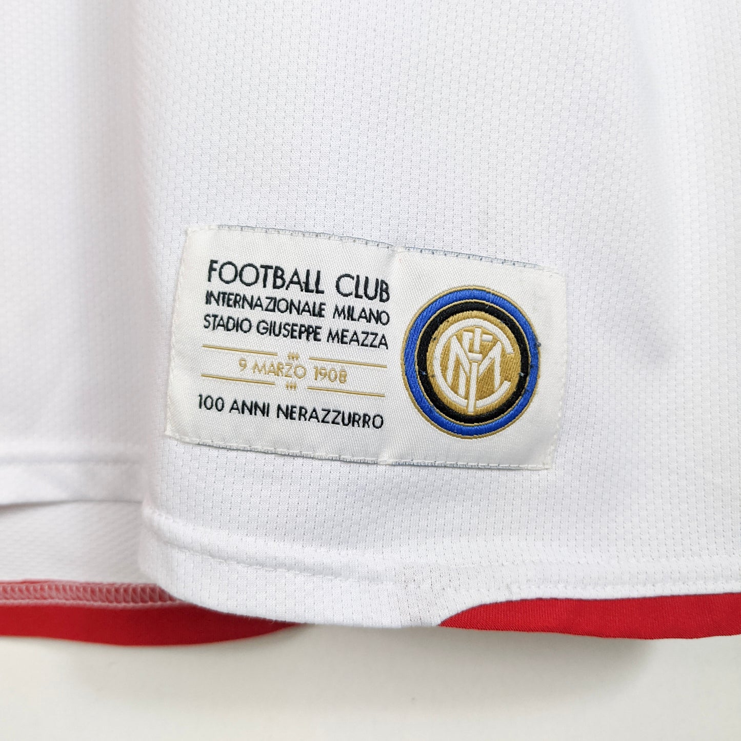 Original Inter Milan 2007/08 Away - Adriano #10 Size XL