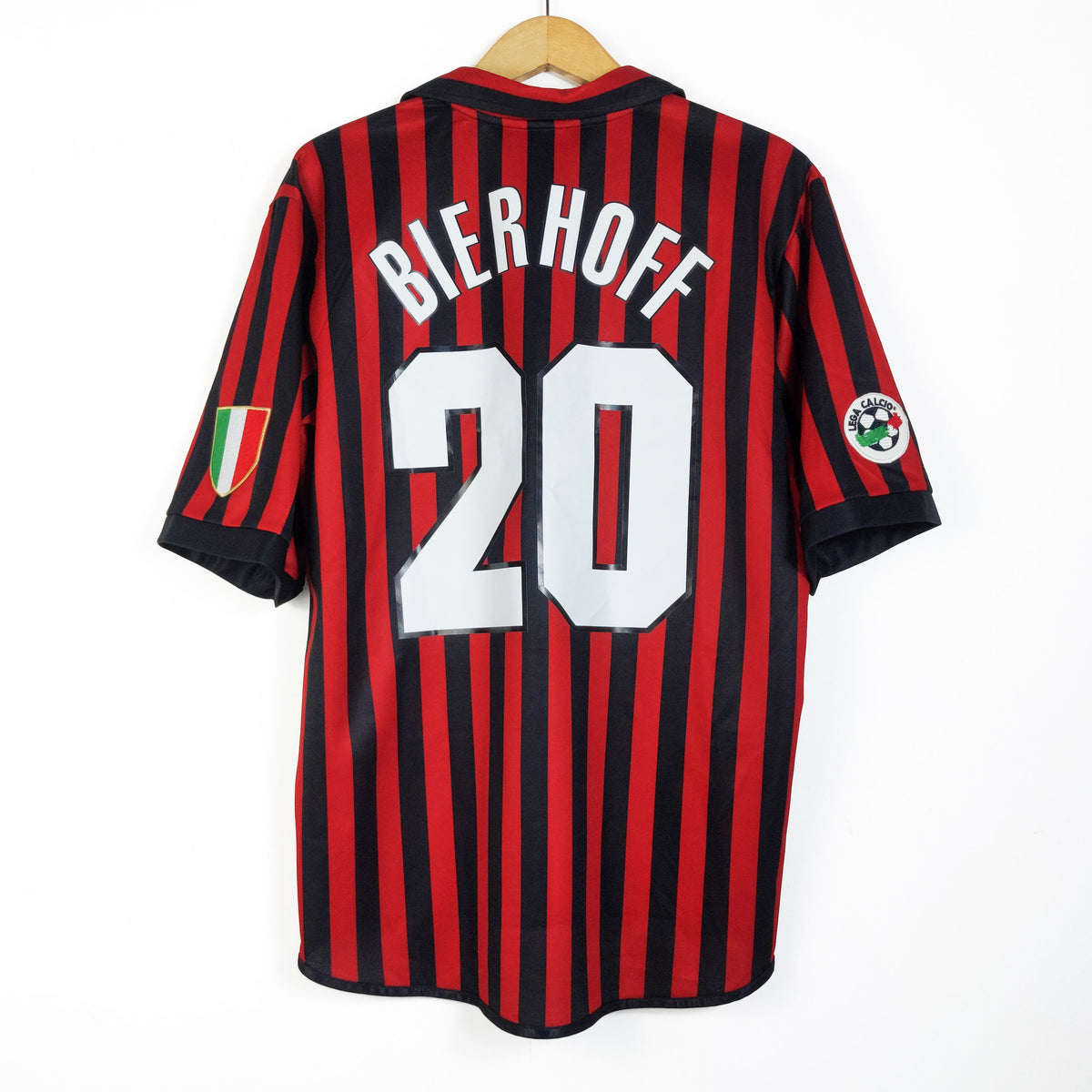 Original AC Milan 1999/00 Centenary Home - Bierhoff #20 Size M