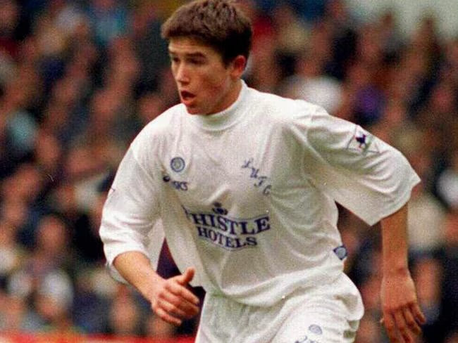 Original Leeds United 1995/96 Home - Kewell #33 Size XL (Long Sleeve)