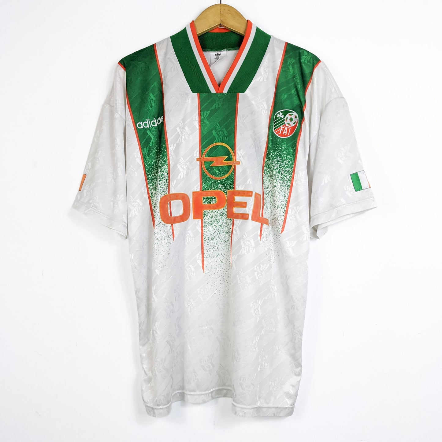 Original Ireland 1994 Away - Keane #6 Size XL