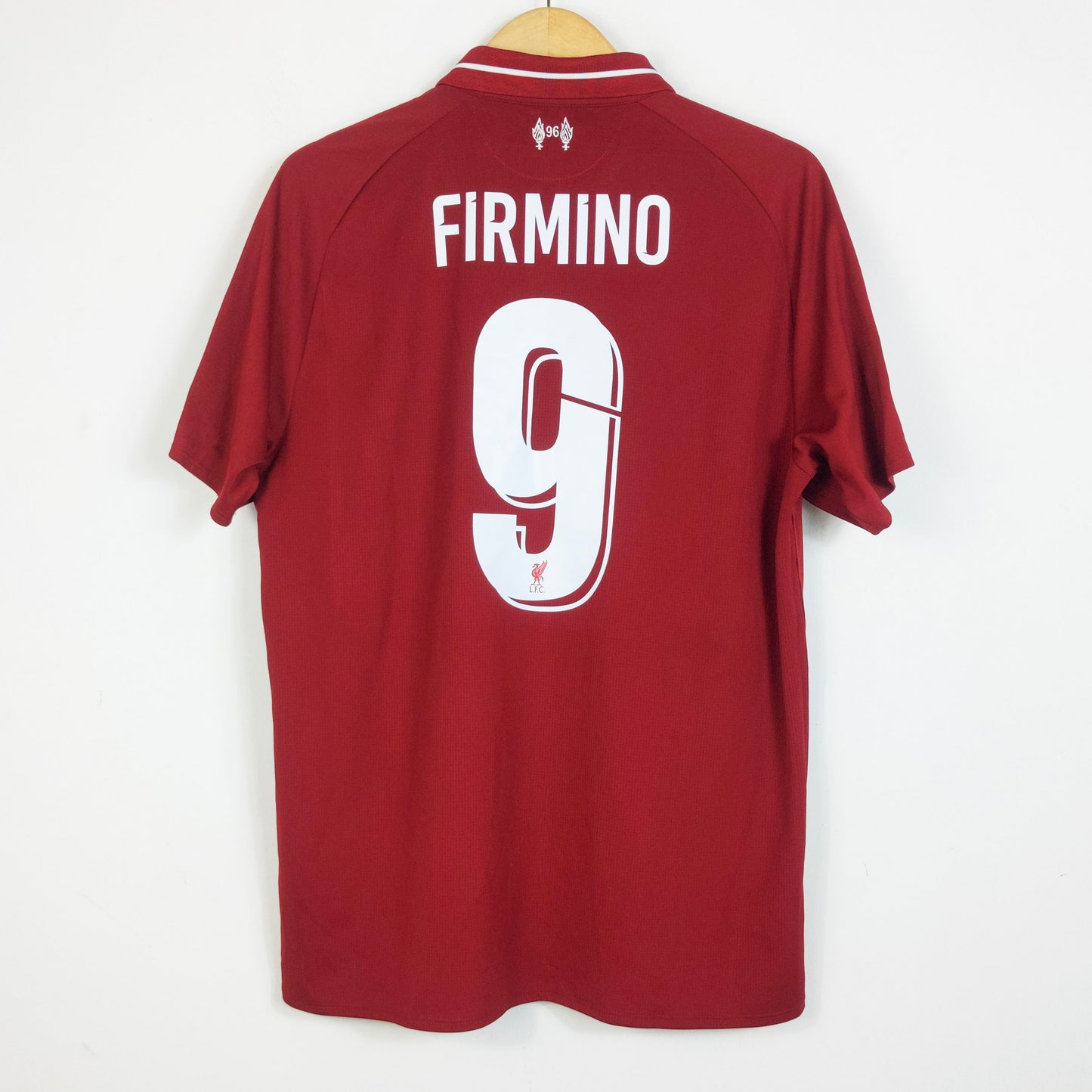 Original Liverpool 2018/19 Home - Firmino #9 Size L