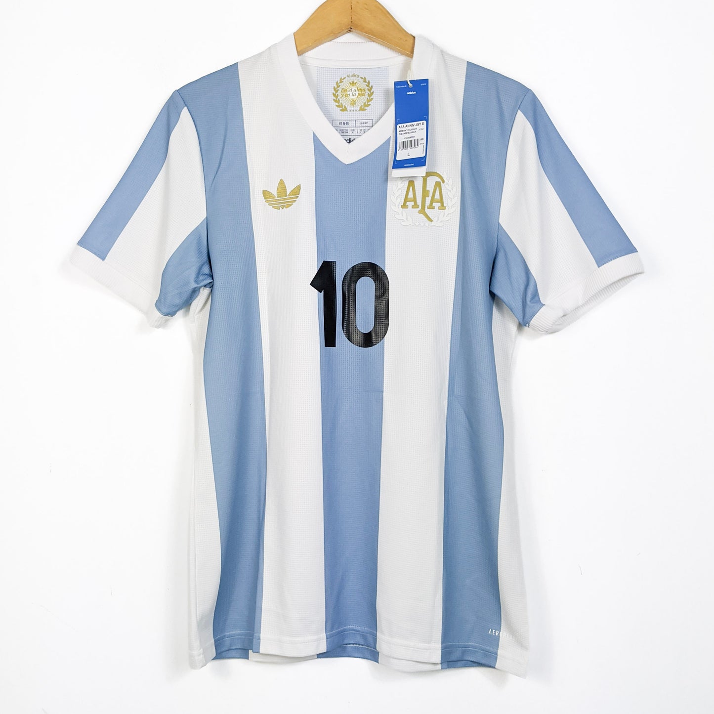 Original Argentina 2024 50th Anniversary Home - Messi #10 Size M (Bnwt)