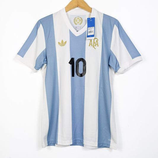 Original Argentina 2024 50th Anniversary Home - Messi #10 Size M (Bnwt)