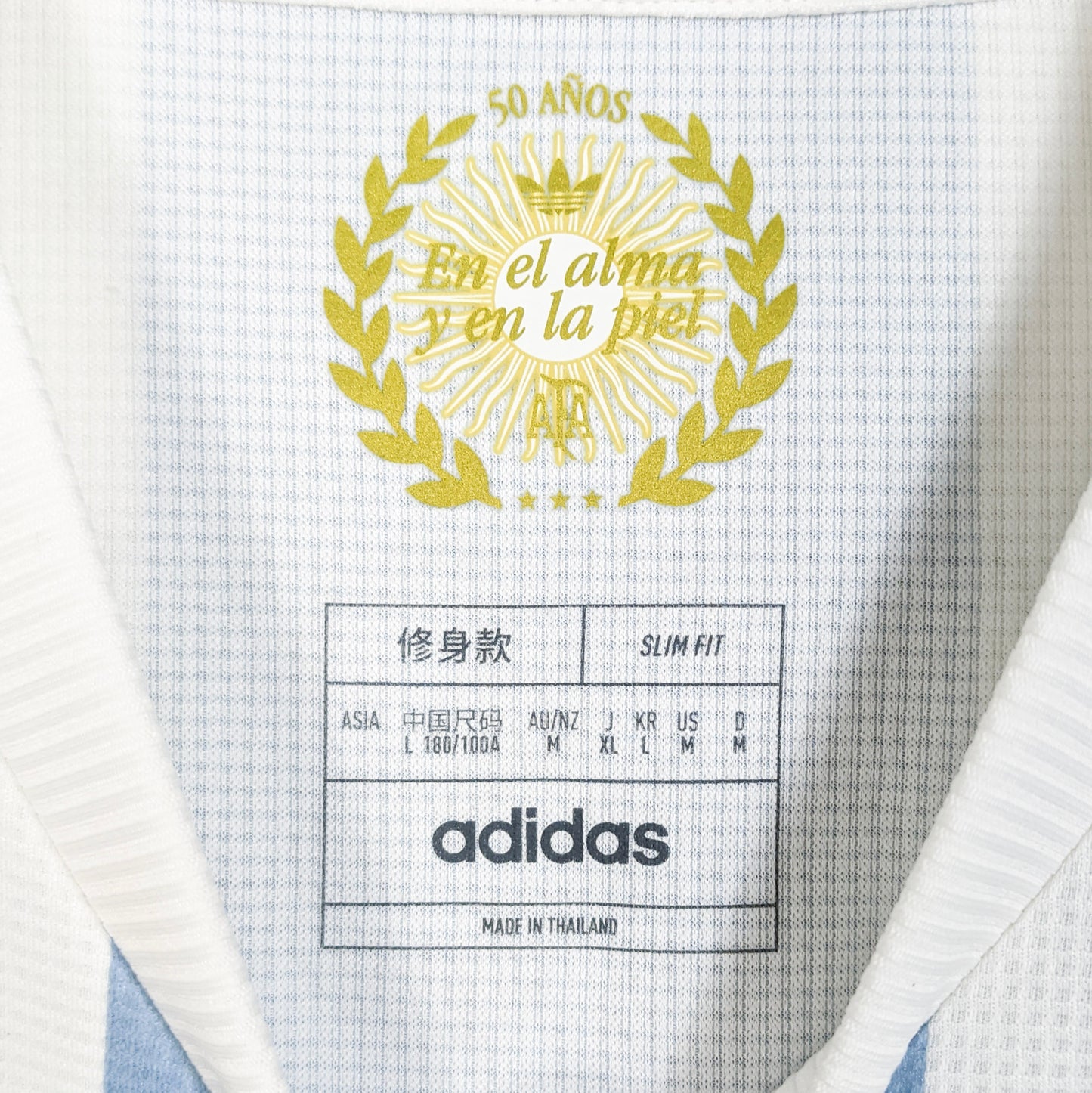 Original Argentina 2024 50th Anniversary Home - Messi #10 Size M (Bnwt)