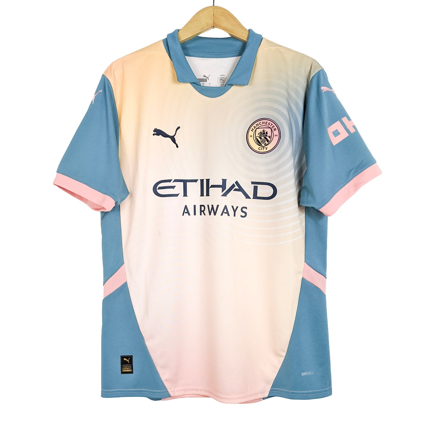Original Manchester City 2024/25 Fourth - Haaland #9 Size L (Bnwt)