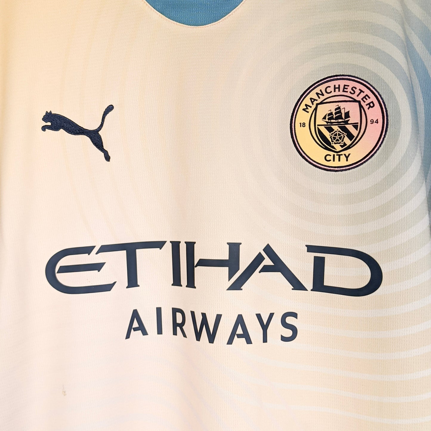 Original Manchester City 2024/25 Fourth - Haaland #9 Size L (Bnwt)