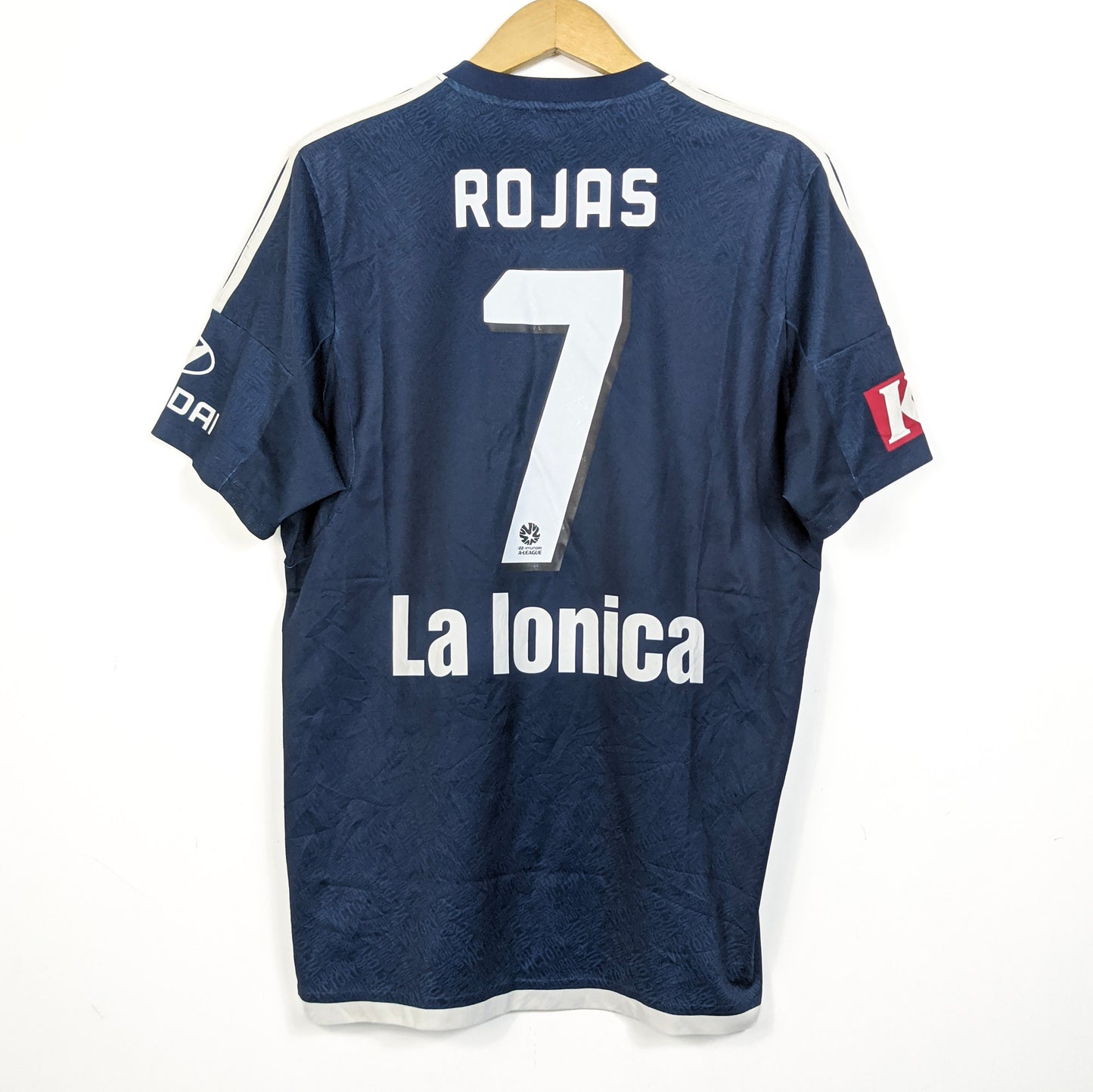 Original Melbourne Victory 2016/17 Home - Rojas #7 Size L