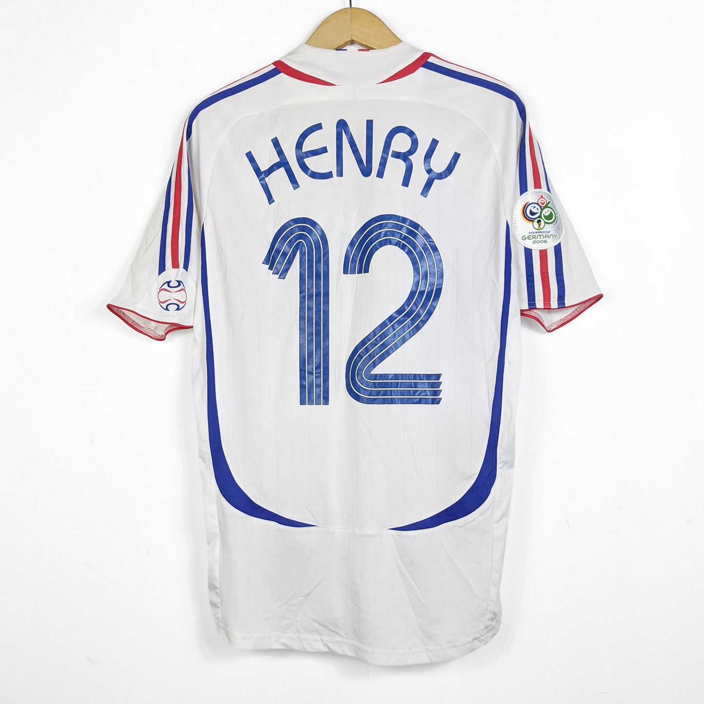 Original France 2006 Away - Henry #12 Size M