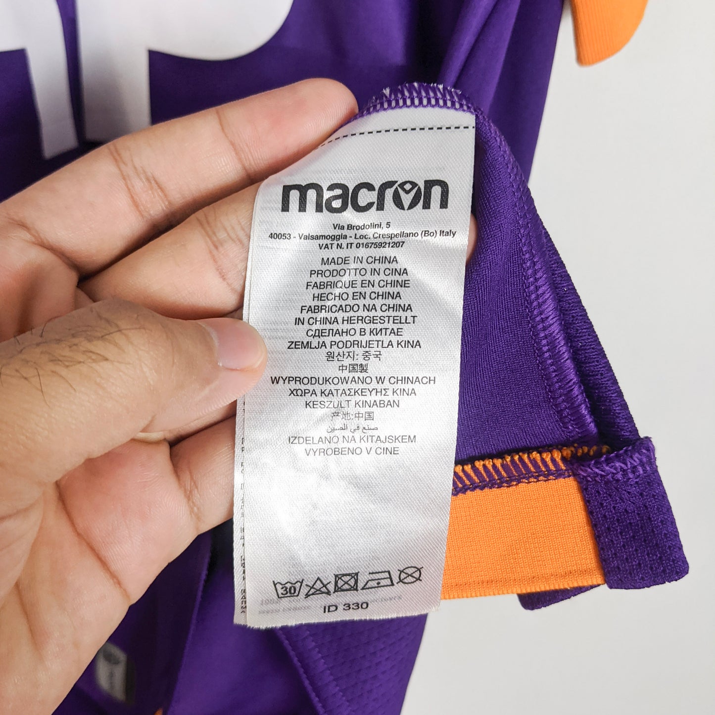 Original Perth Glory 2020/21 Home - Wilson #15 Size M