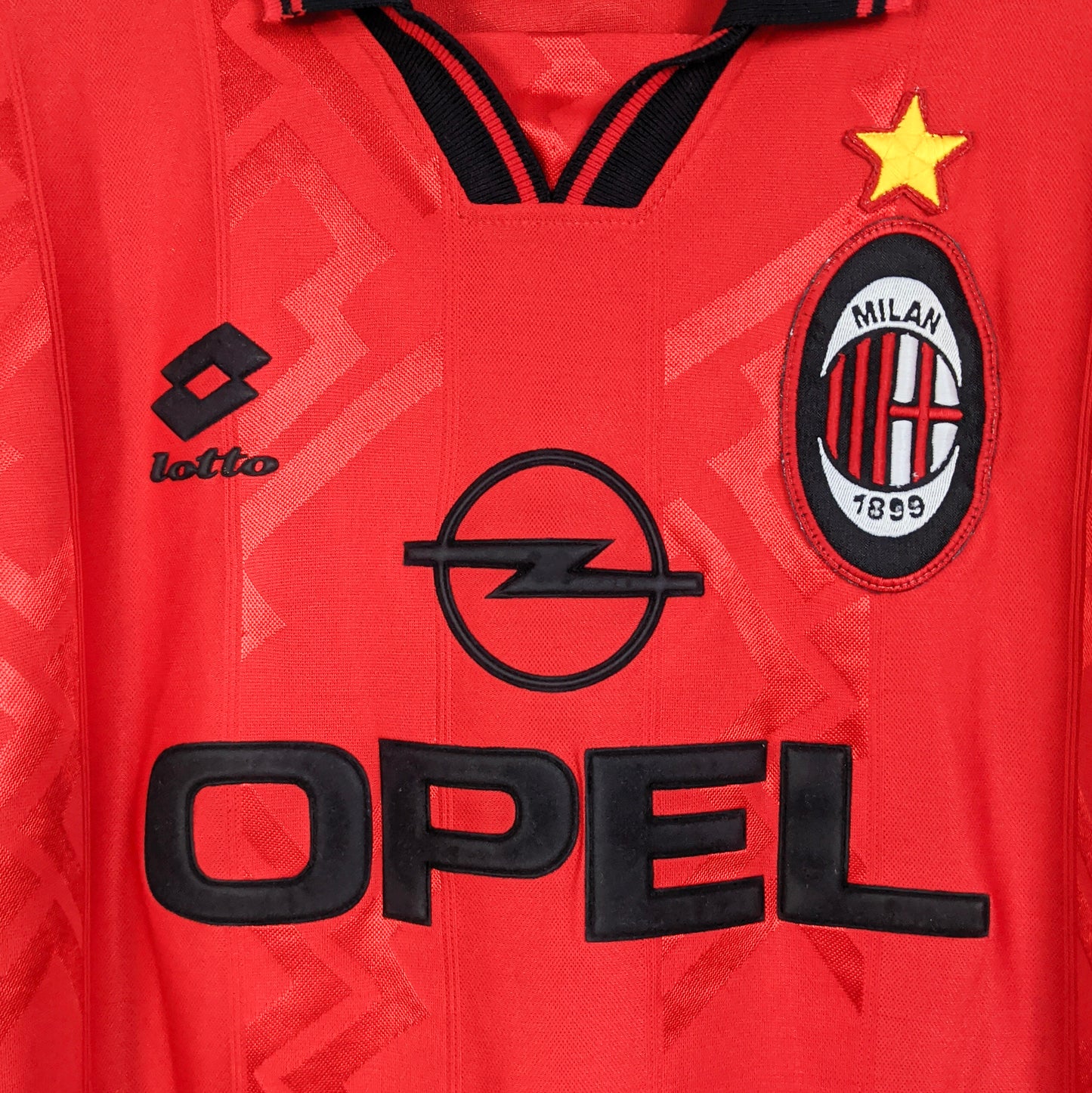 Original AC Milan 1996/97 Fourth - Baggio #18 Size M