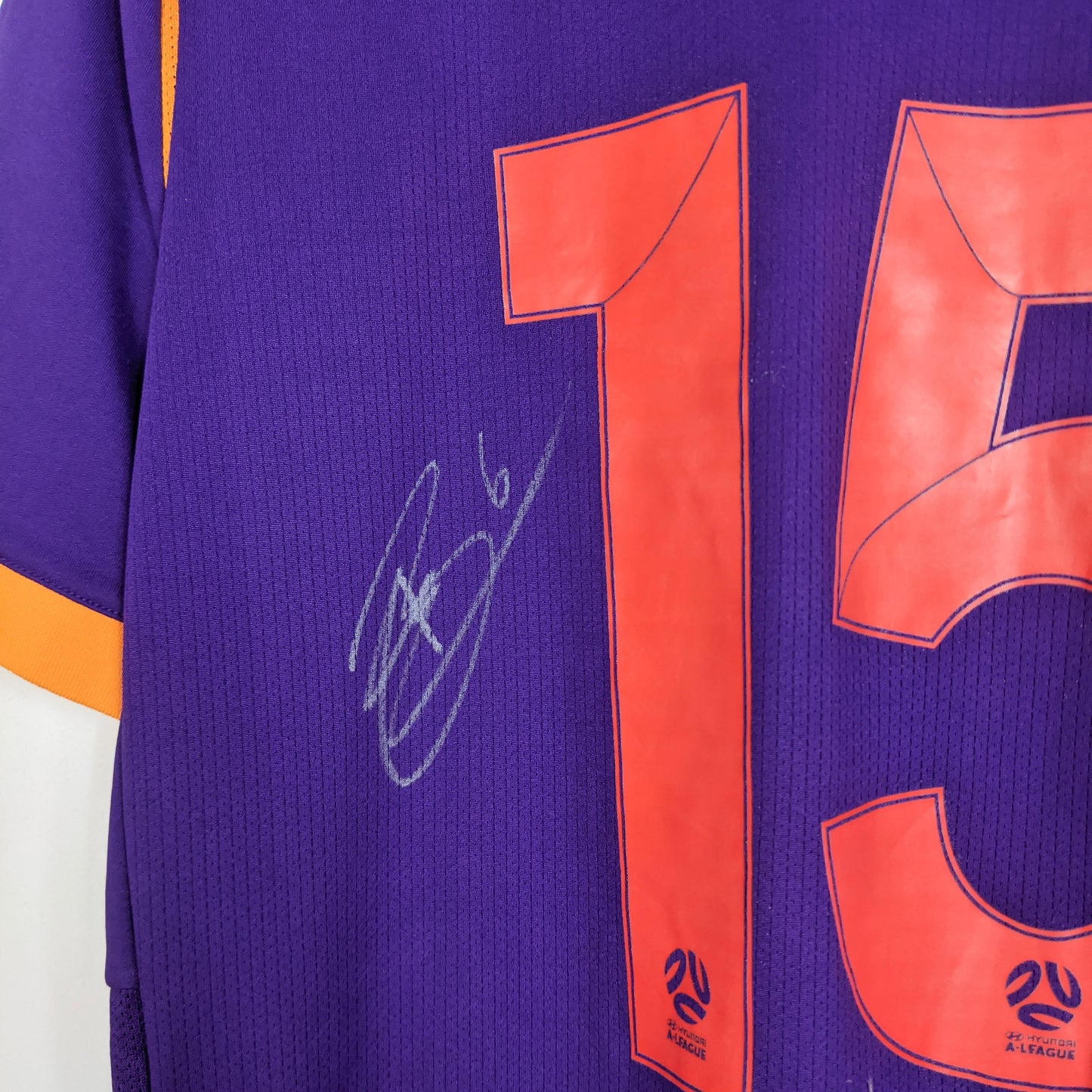 Original Perth Glory 2020/21 Home - Wilson #15 Size M