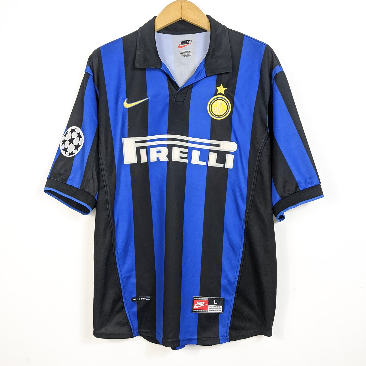 Original Inter Milan 1998/99 Home - Baggio #10 Size L