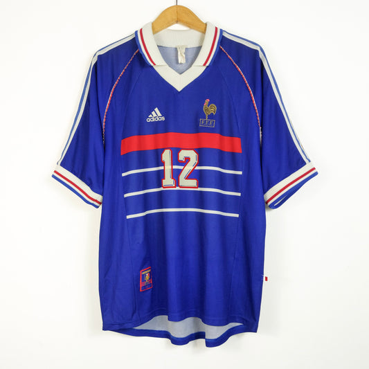 Original France 1998 Home - Henry #12 Size fit XL