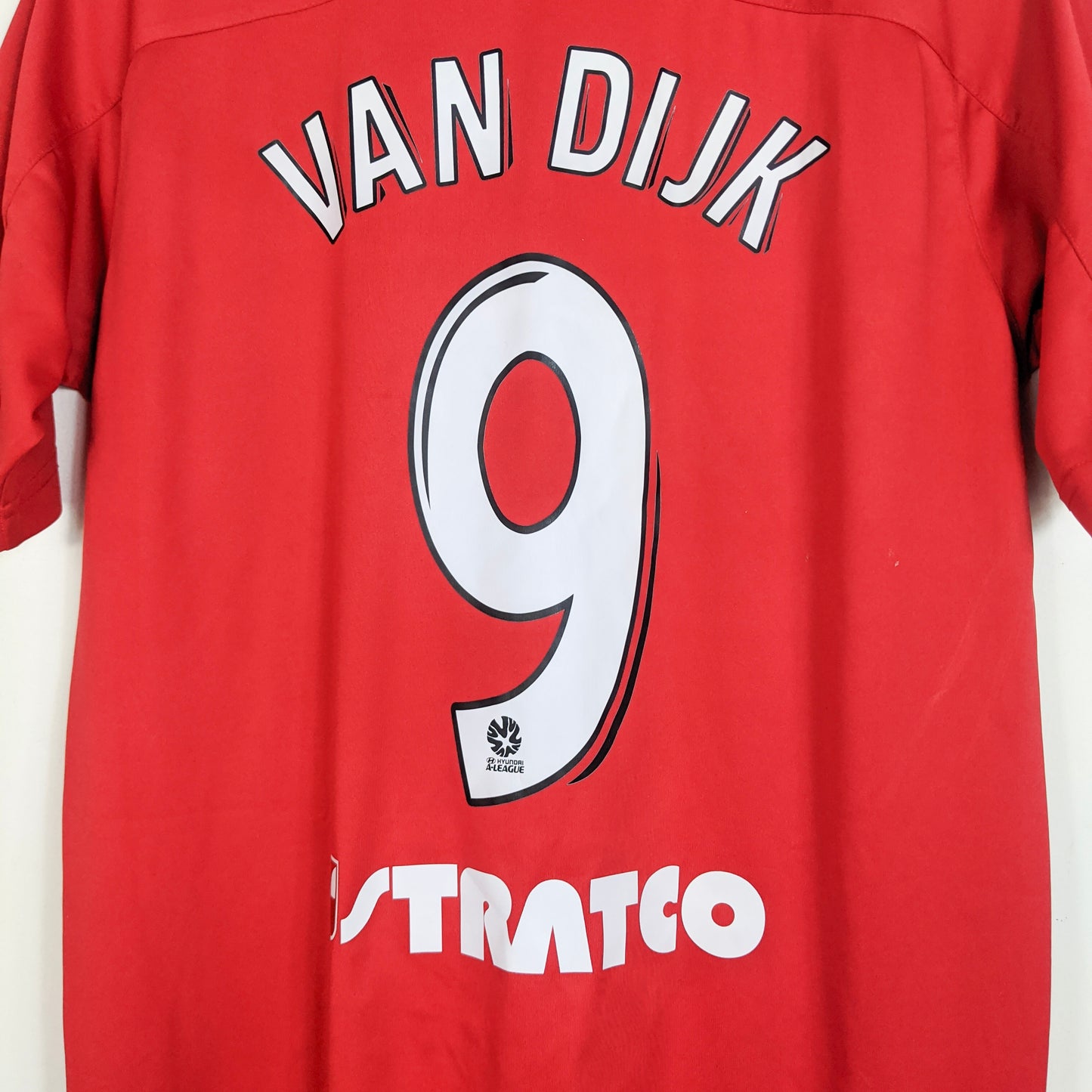 Original Adelaide 2009/10 Home - Van Dijk #9 Size M