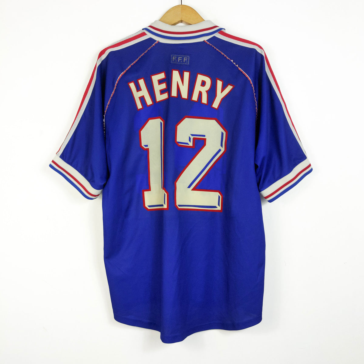 Original France 1998 Home - Henry #12 Size fit XL