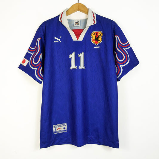 Original Japan 1996/97 Home - Kazuyoshi Miura #11 Size L