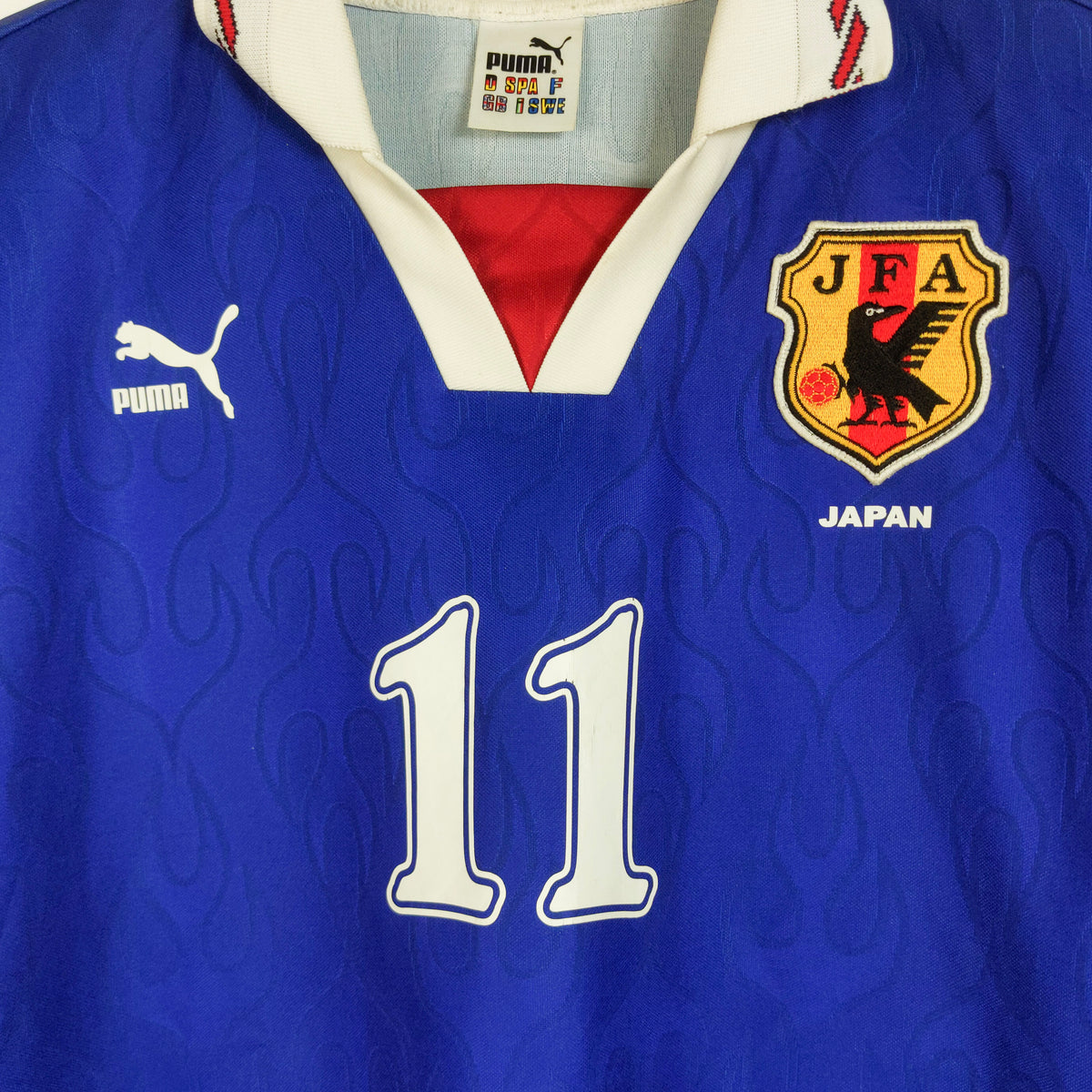 Original Japan 1996/97 Home - Kazuyoshi Miura #11 Size L