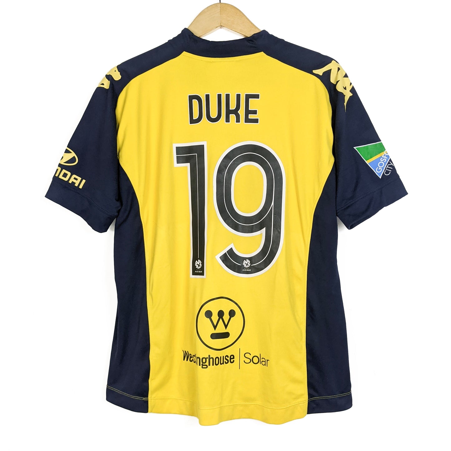 Original Central Coast Mariners 2012/13 Home - Duke #19 Size L