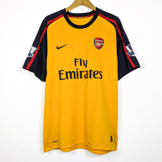Original Arsenal 2008/09 Away - Arshavin #23 Size XL