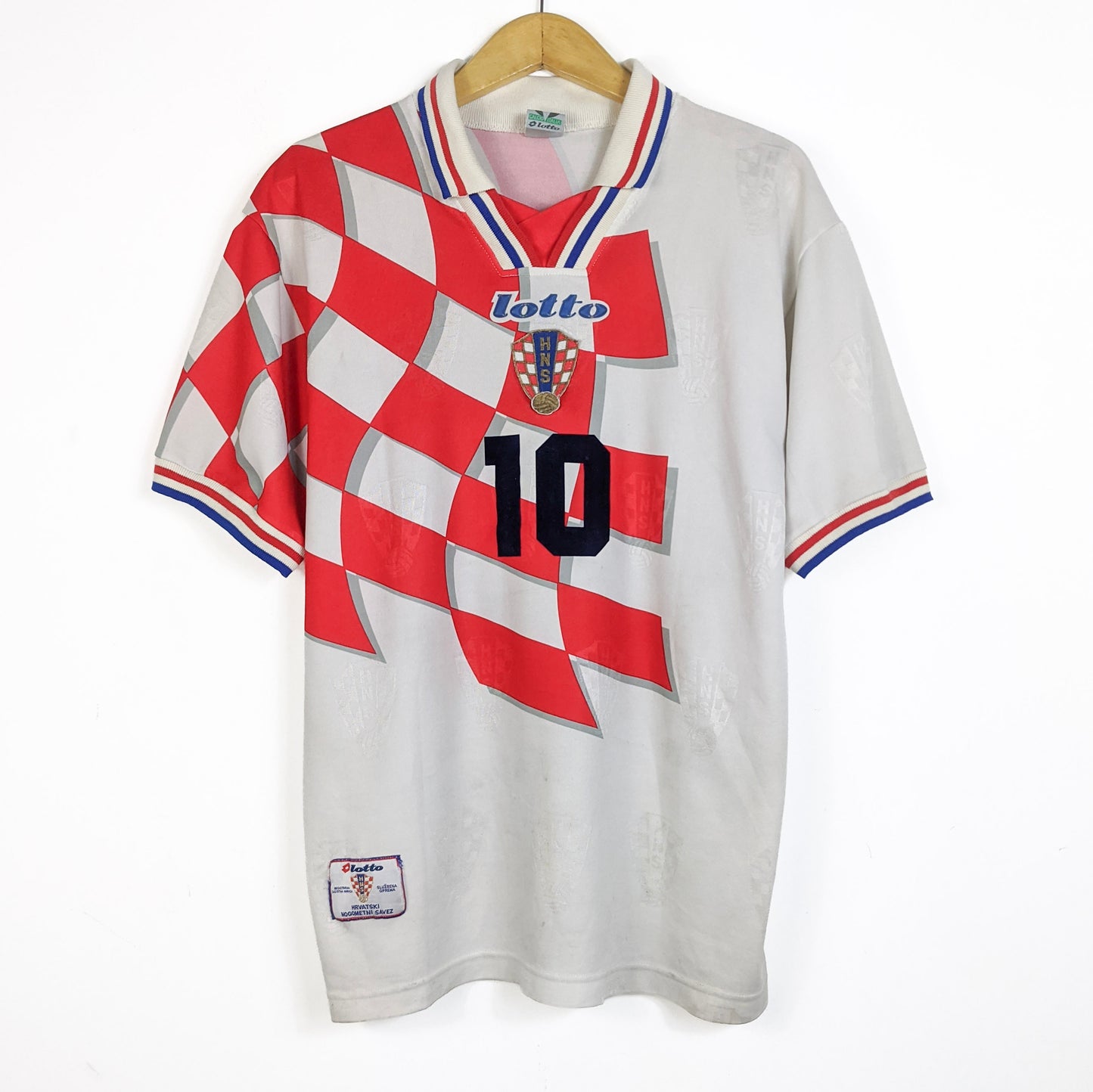 Original Croatia 1998 Home - Boban #10 Size fit L