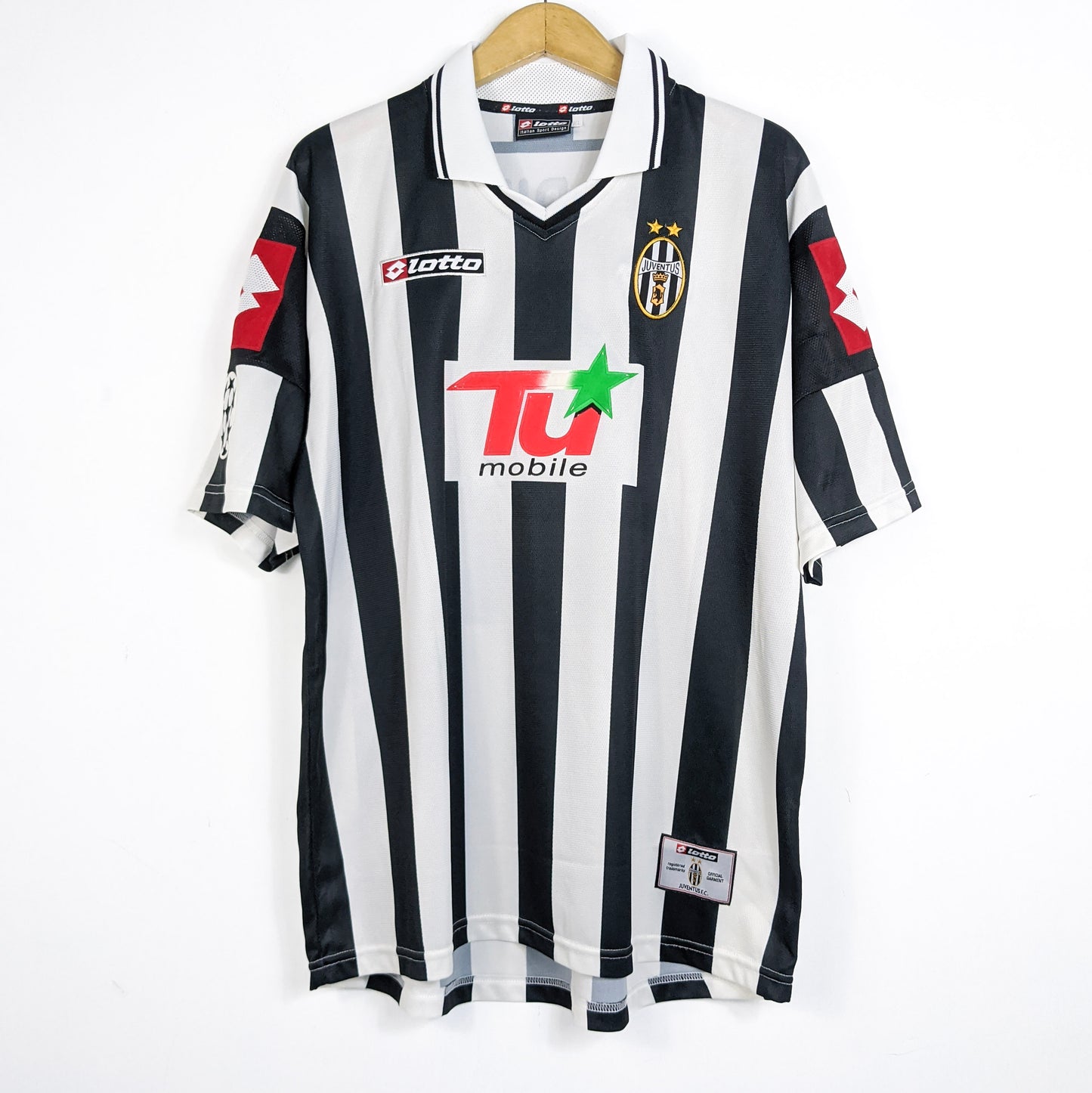 Original Juventus 2001/02 Home - Del Piero #10 Size XL
