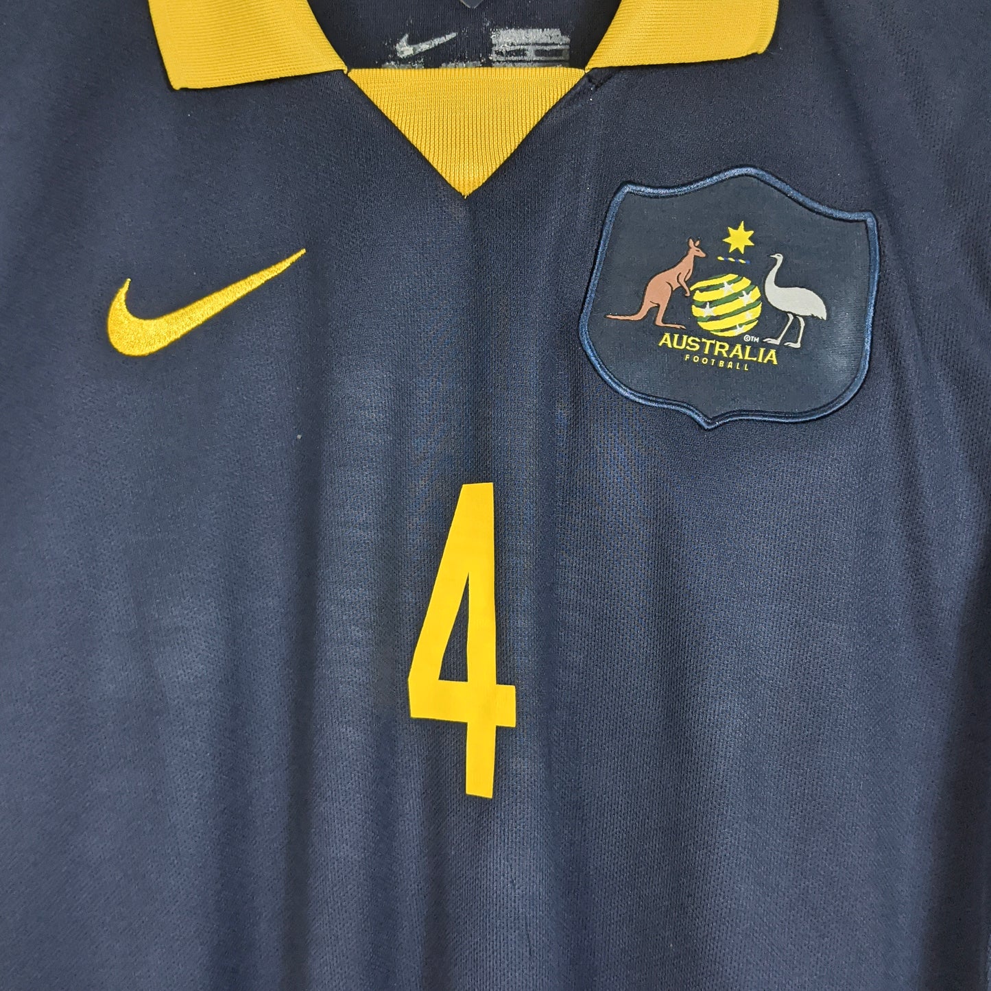 Original Australia 2014/15 Away - Cahill #4 Size L