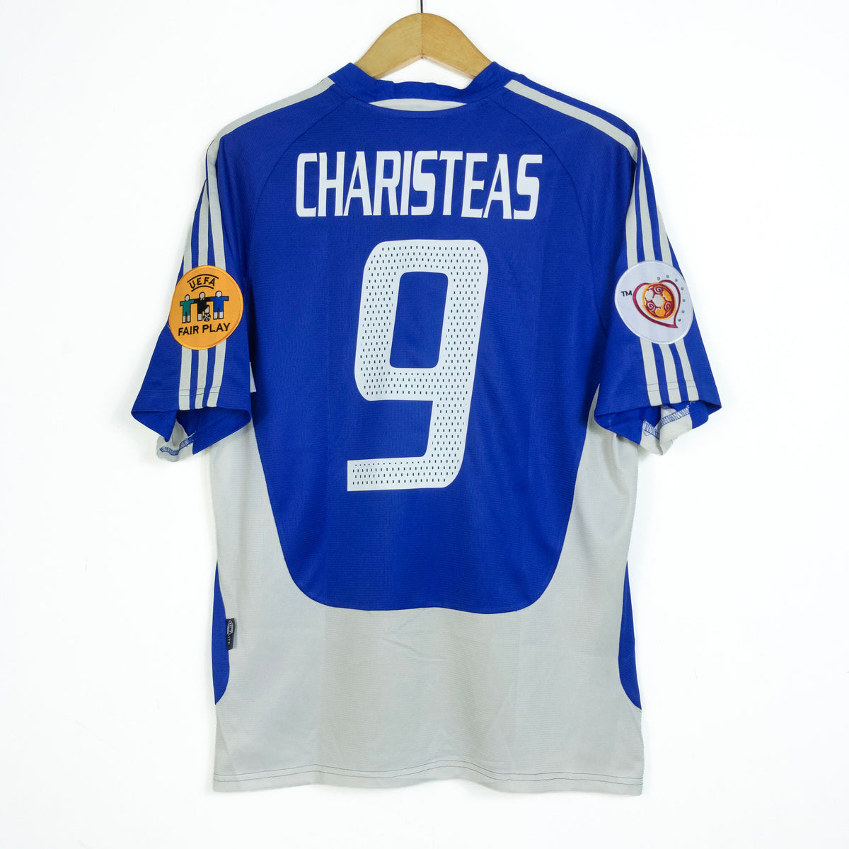 Original Greece 2004/06 Home - Charisteas #9 Size M