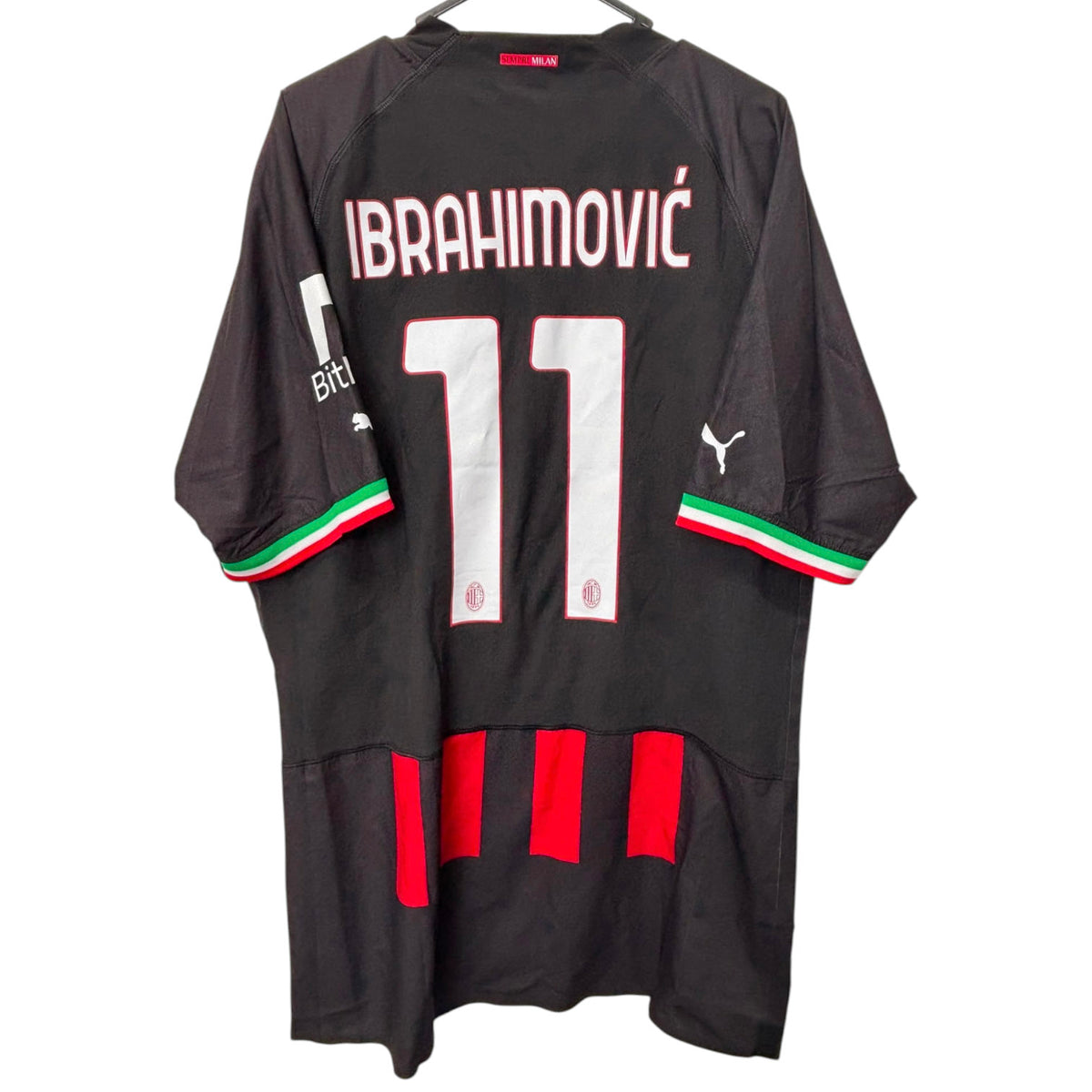Original AC Milan 2022/23 Home - Ibrahimovic #11 Size XXL (Player Issue)