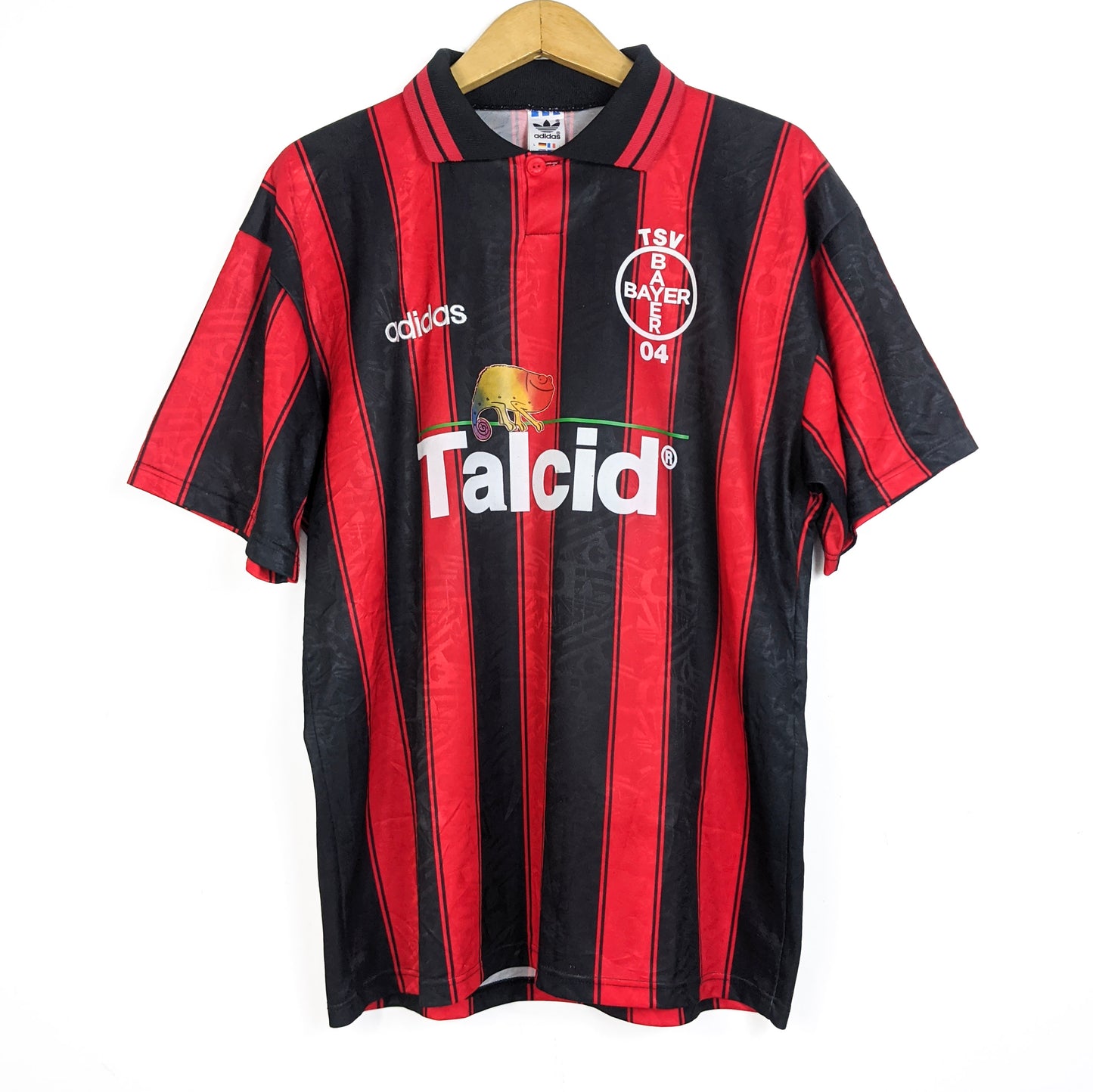 Original Bayer 04 Leverkusen 1994/95 Home - #14 Size L (Template)