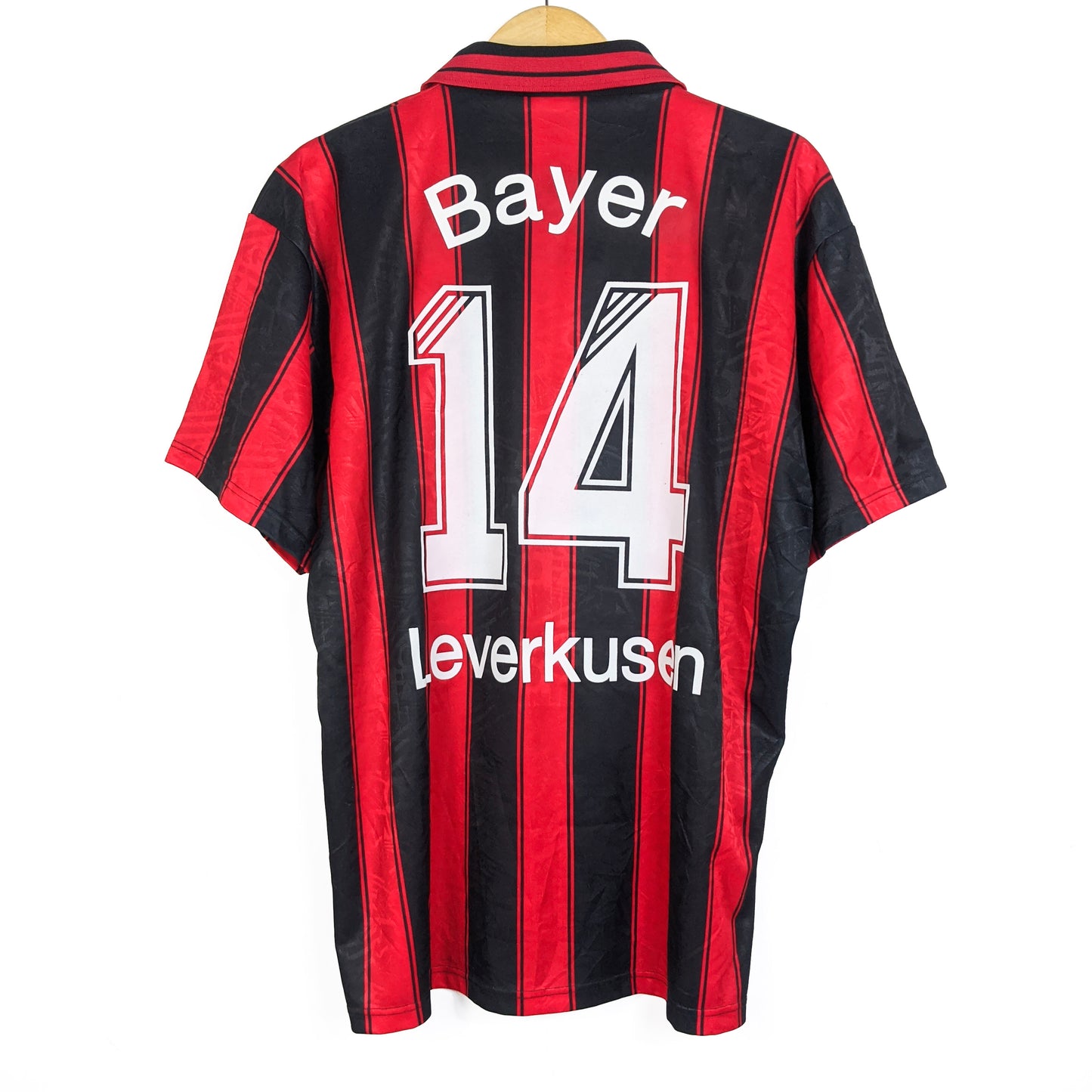 Original Bayer 04 Leverkusen 1994/95 Home - #14 Size L (Template)