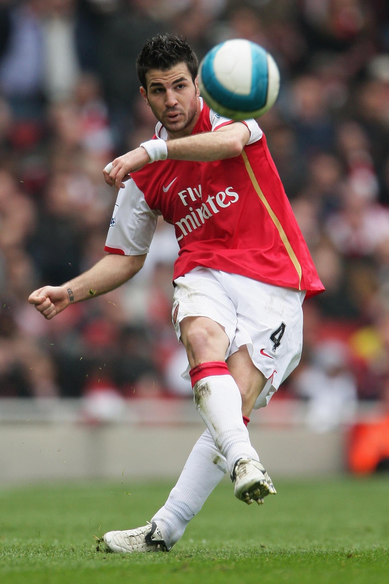 Original Arsenal 2007/08 Home - Fabregas #4 Size XL