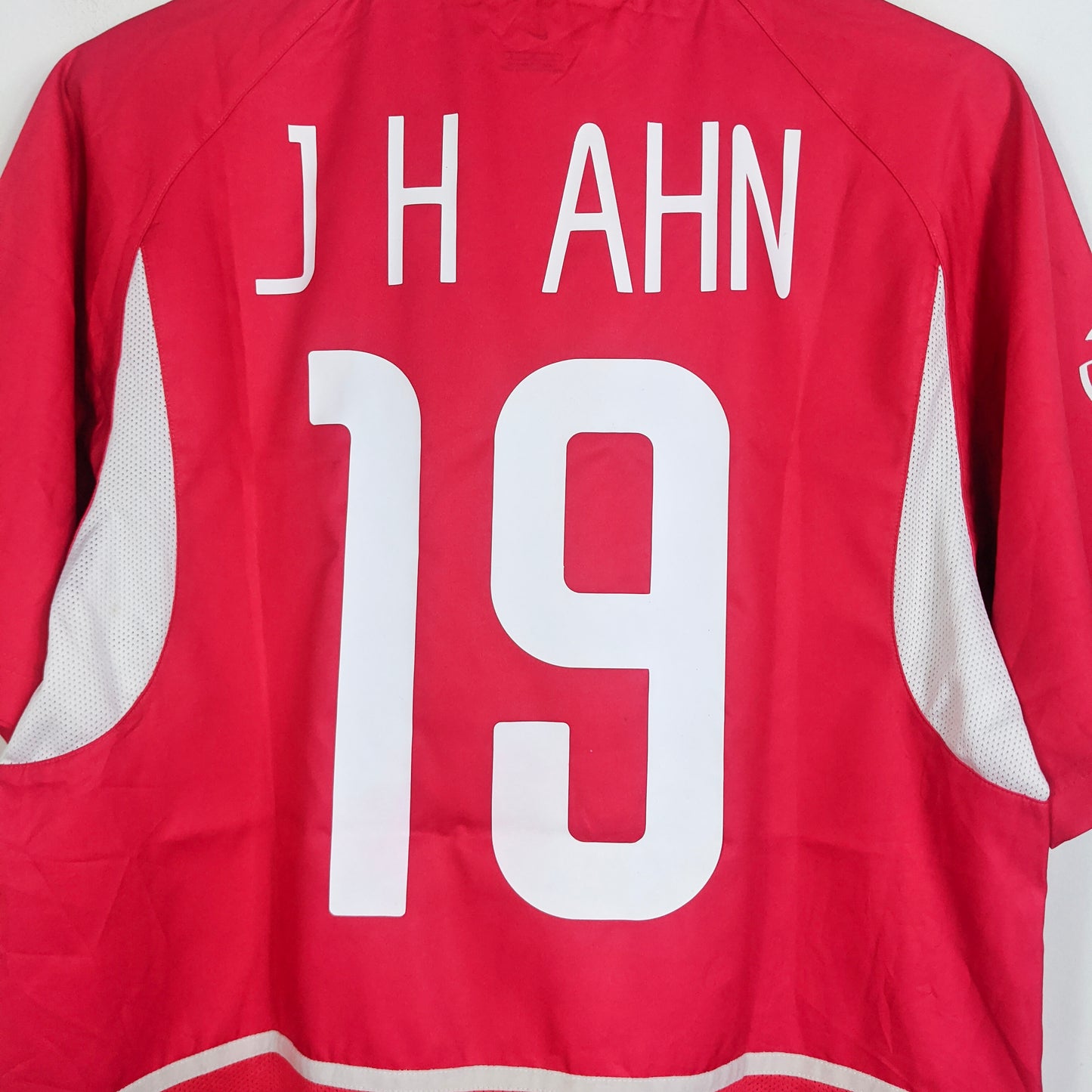 Original South Korea 2002 Home - Ahn Jung Hwan #19 Size L