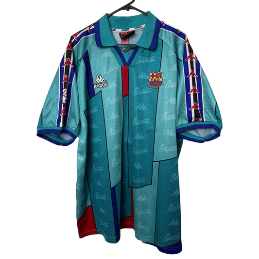 Original Barcelona 1996/97 Away - De La Pena #23 Size XL