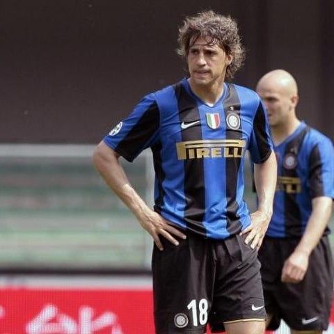 Original Inter 2008/09 Home - Crespo #18 Size L