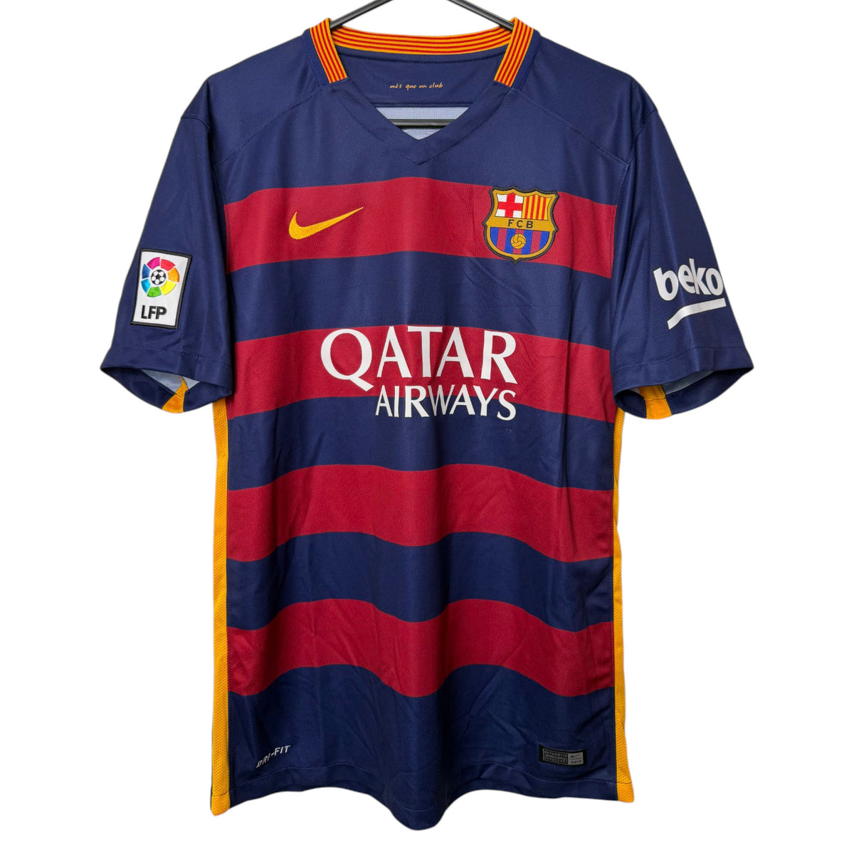 Original Barcelona 2015/16 Home - Suarez #9 Size M