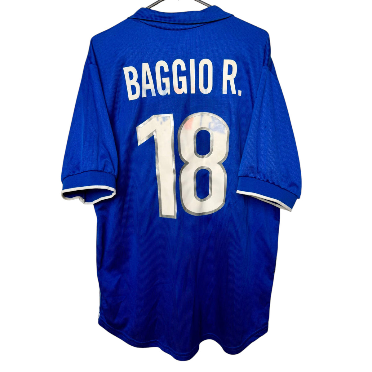 Original Italy 1998 Home - Roberto Baggio #18 Size L