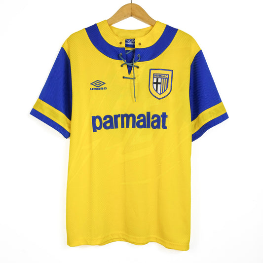 Original Parma A.C 1993/95 Away - Faustino Asprilla #11 Size L fit XL