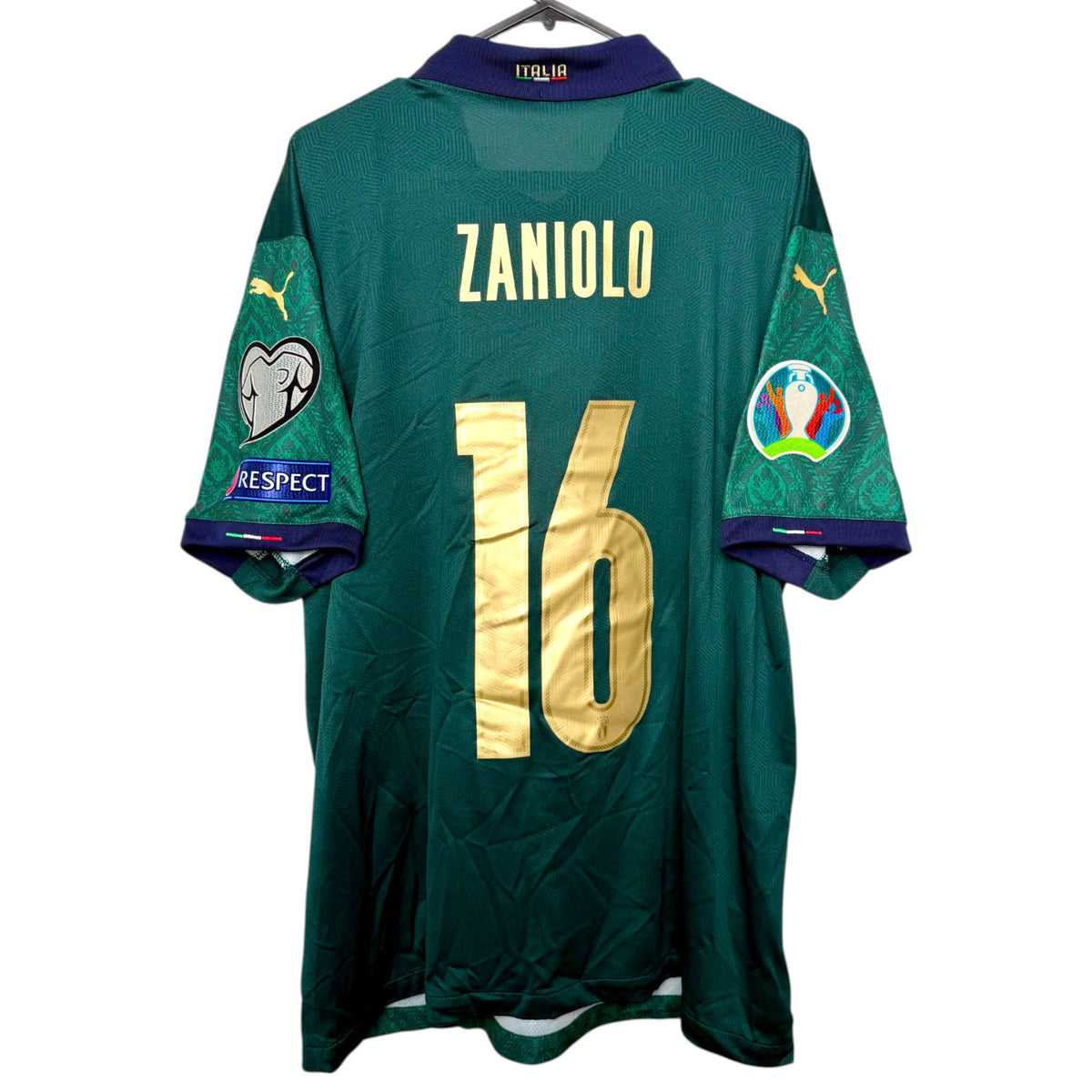 Original Italy 2019/20 Third - Zaniolo #16 Size XL (Player Issue)